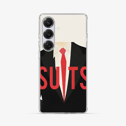 Suits Text Samsung Phone Case Hard 2.0 Case