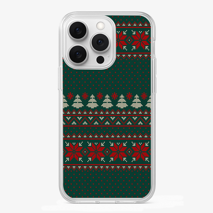 Christmas Sweater Phone Case Glass Case