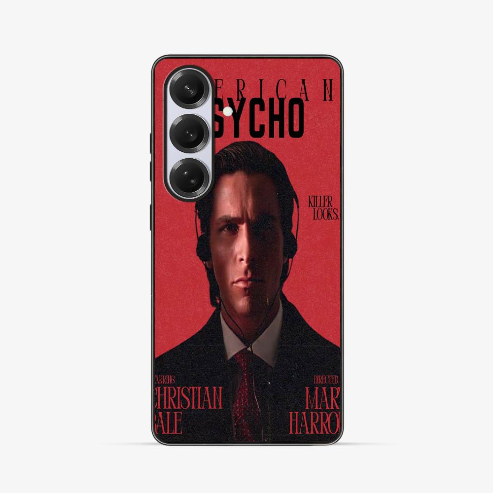 American Psycho Killer Samsung Phone Case Clear Silicone Case