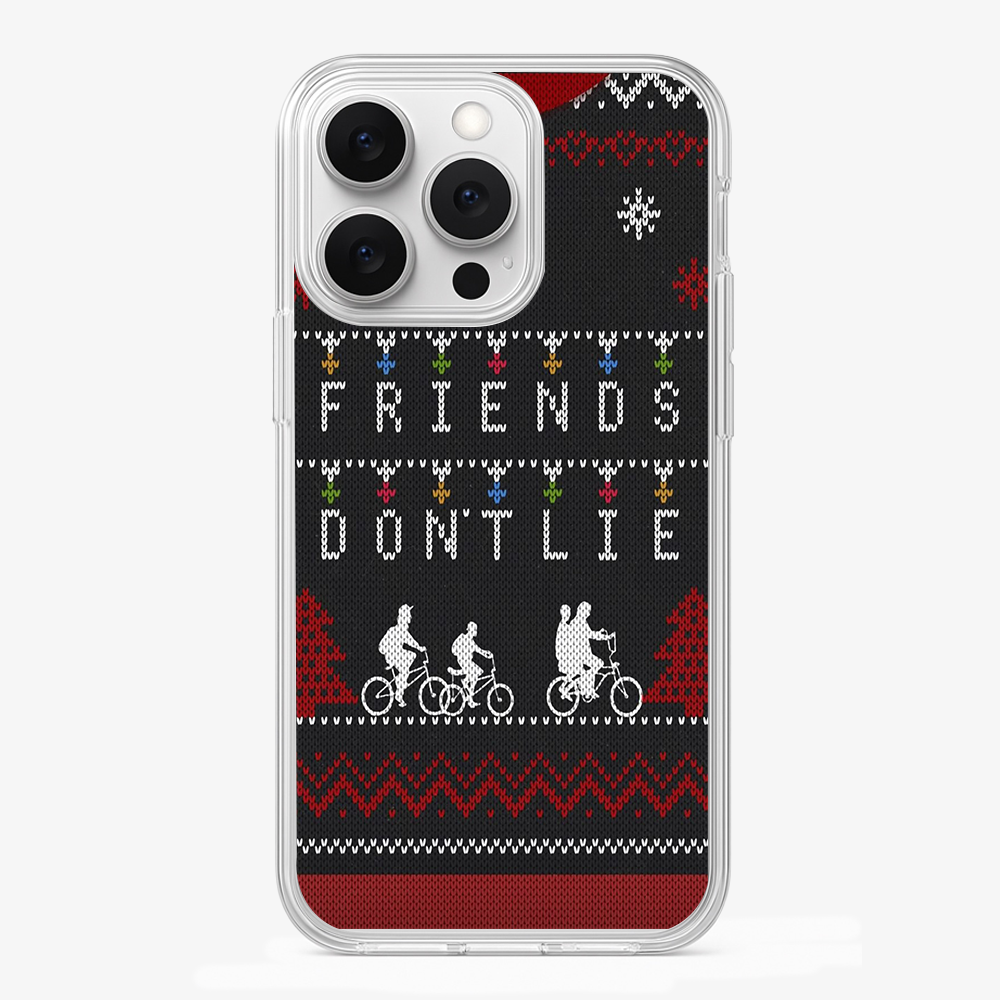 Christmas Friends Don't Lie Phone Case Glass Case
