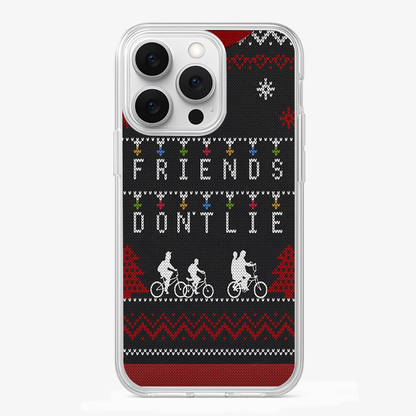 Christmas Friends Don't Lie Phone Case Glass Case