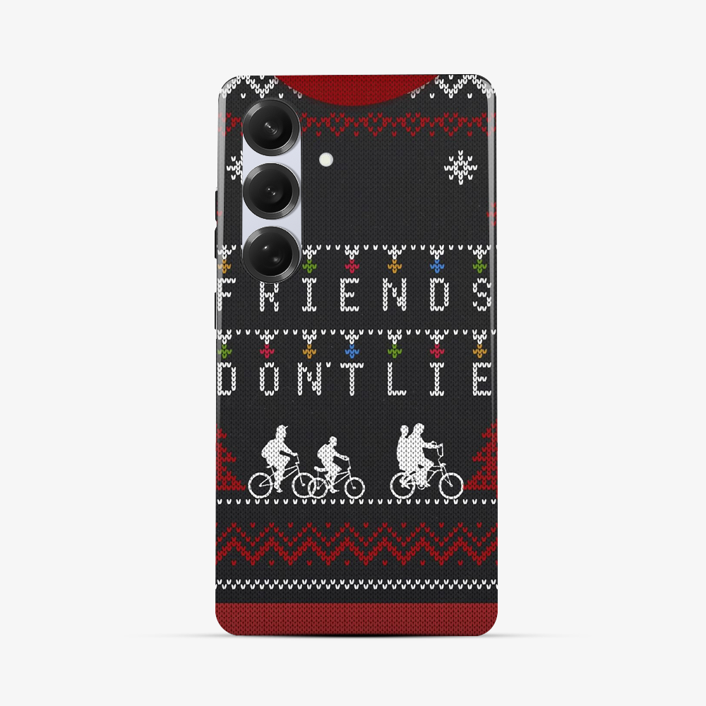 Christmas Friends Don't Lie Samsung Phone Case Tough Double Layer