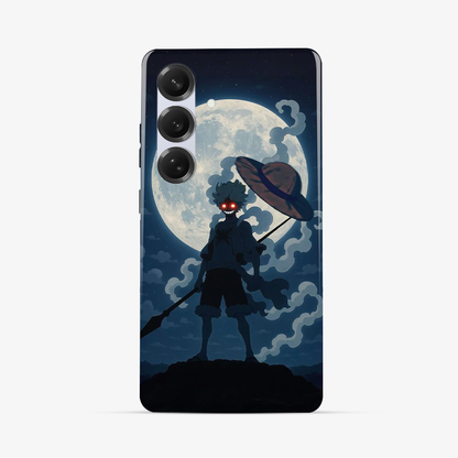 Dark Luffy Anime Samsung Phone Case Tough Double Layer