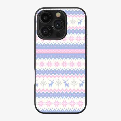 Christmas Pink Snowflake Phone Case