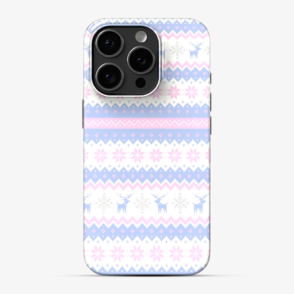 Christmas Pink Snowflake Phone Case