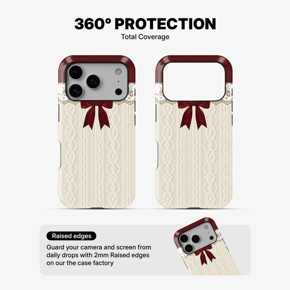 Christmas Bow Phone Case