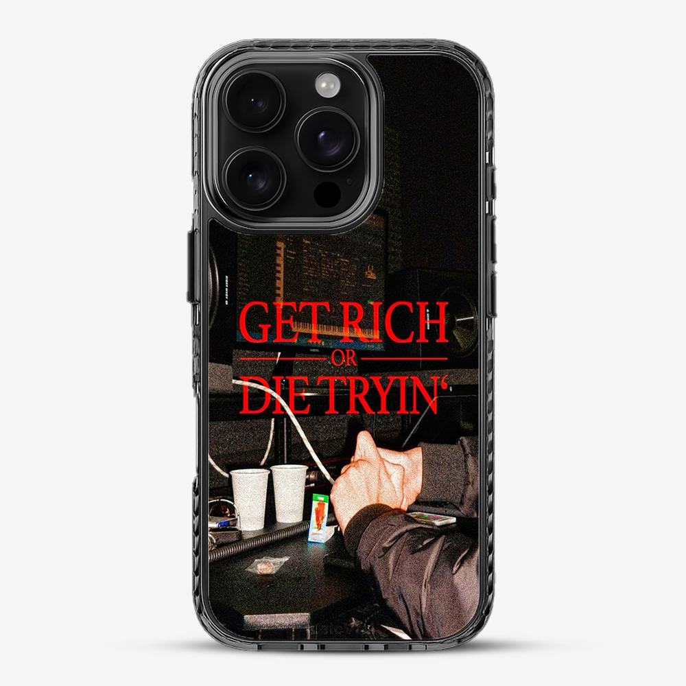 Get Rich Or Die Trying Phone Case