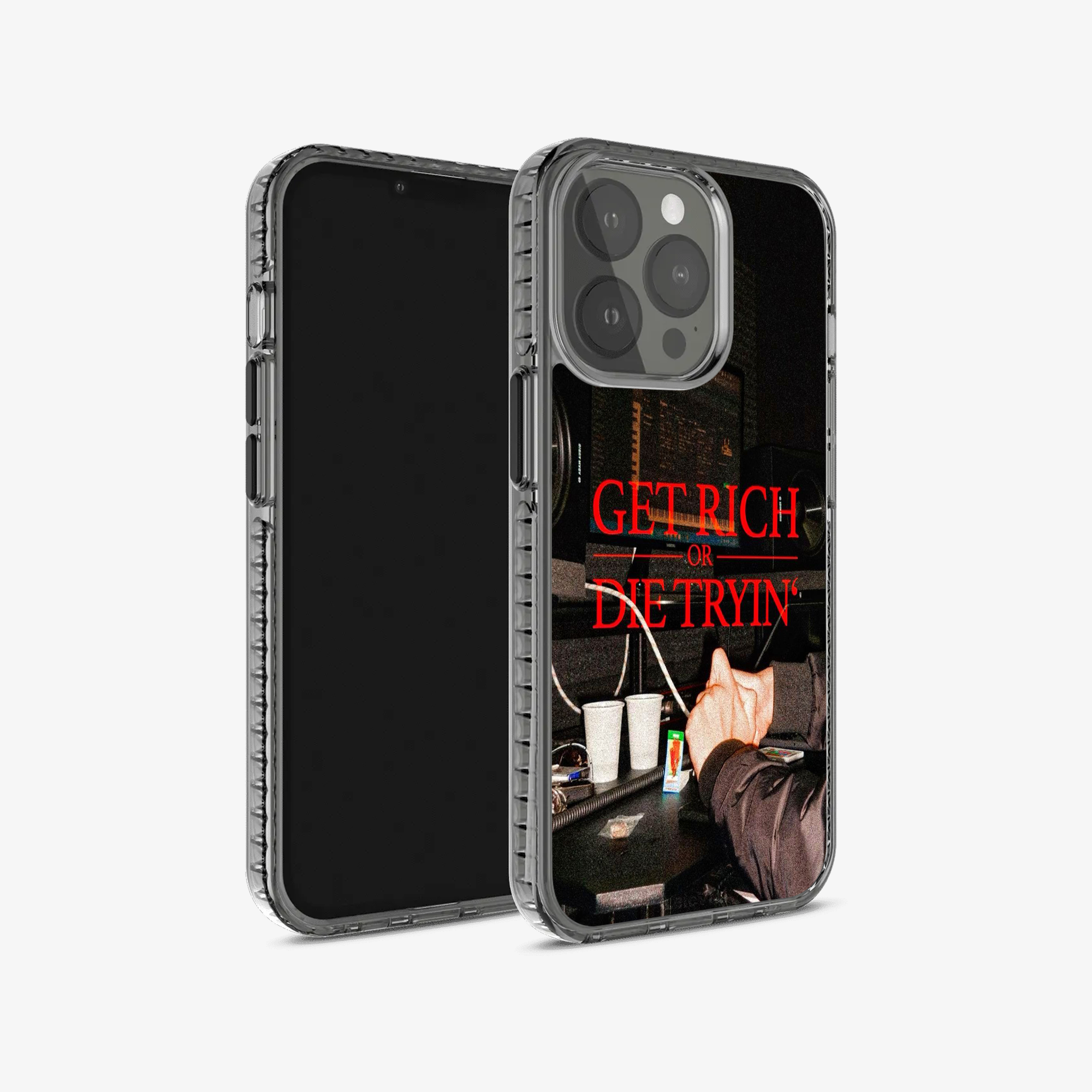 Get Rich Or Die Trying Phone Case