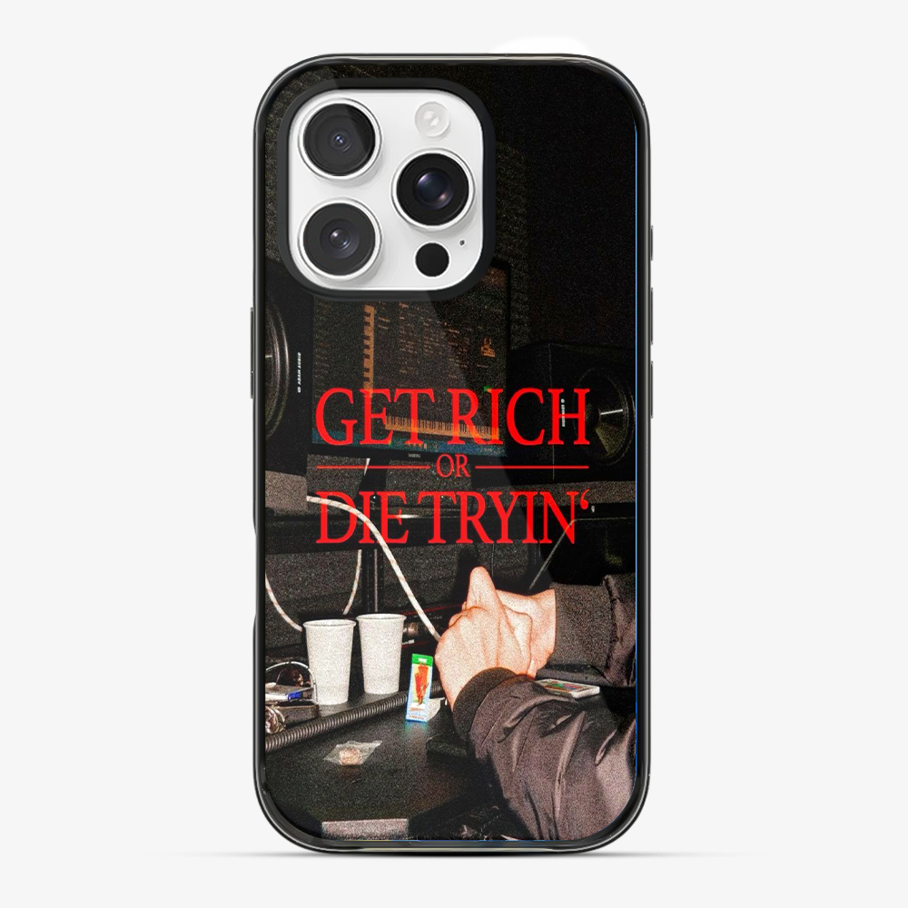 Get Rich Or Die Trying Phone Case Anti Yellow Silicone Case