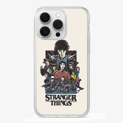 Stranger Things Combination Phone Case Glass Case