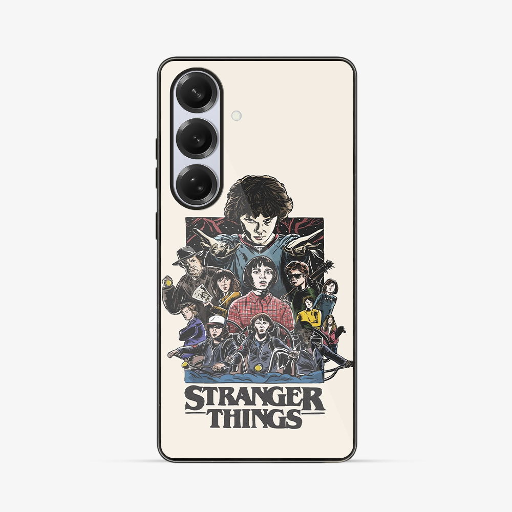 Stranger Things Combination Samsung Phone Case Glass Case