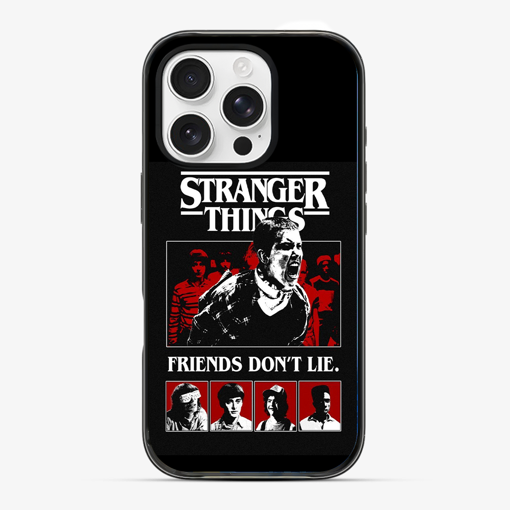 Stranger Things Friends Don't Lie Phone Case Hard 2.0 Case