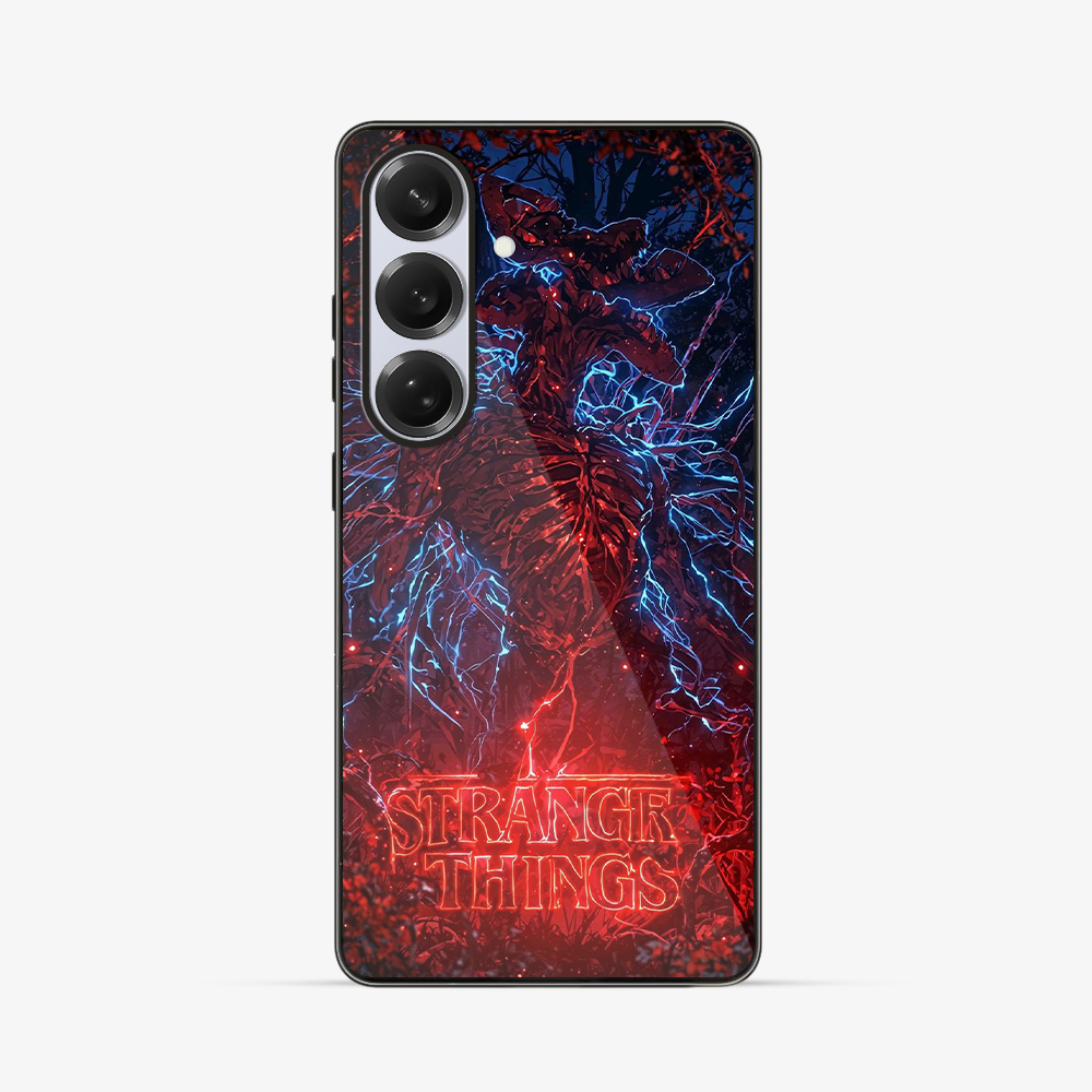 Stranger Things Thunderbolt Samsung Phone Case Glass Case