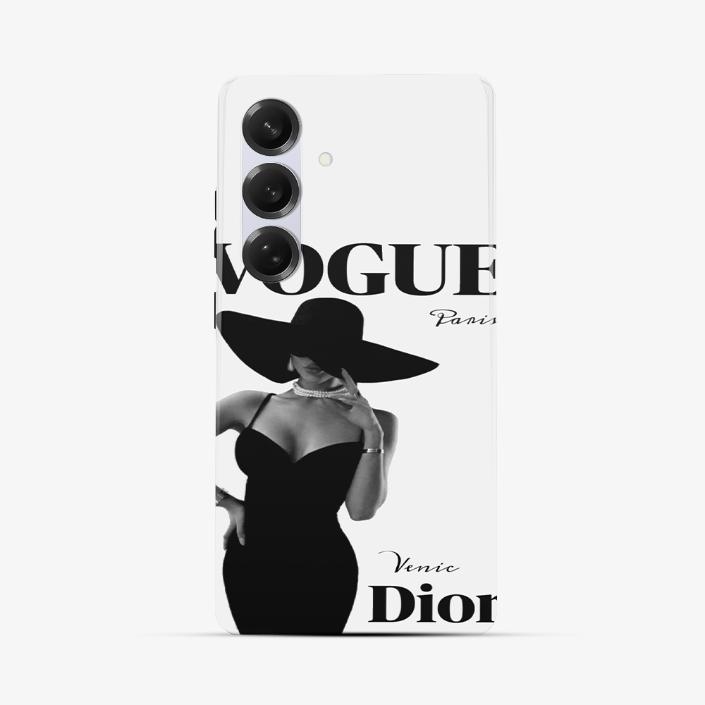 Vouge Dior Samsung Phone Case Tough Double Layer