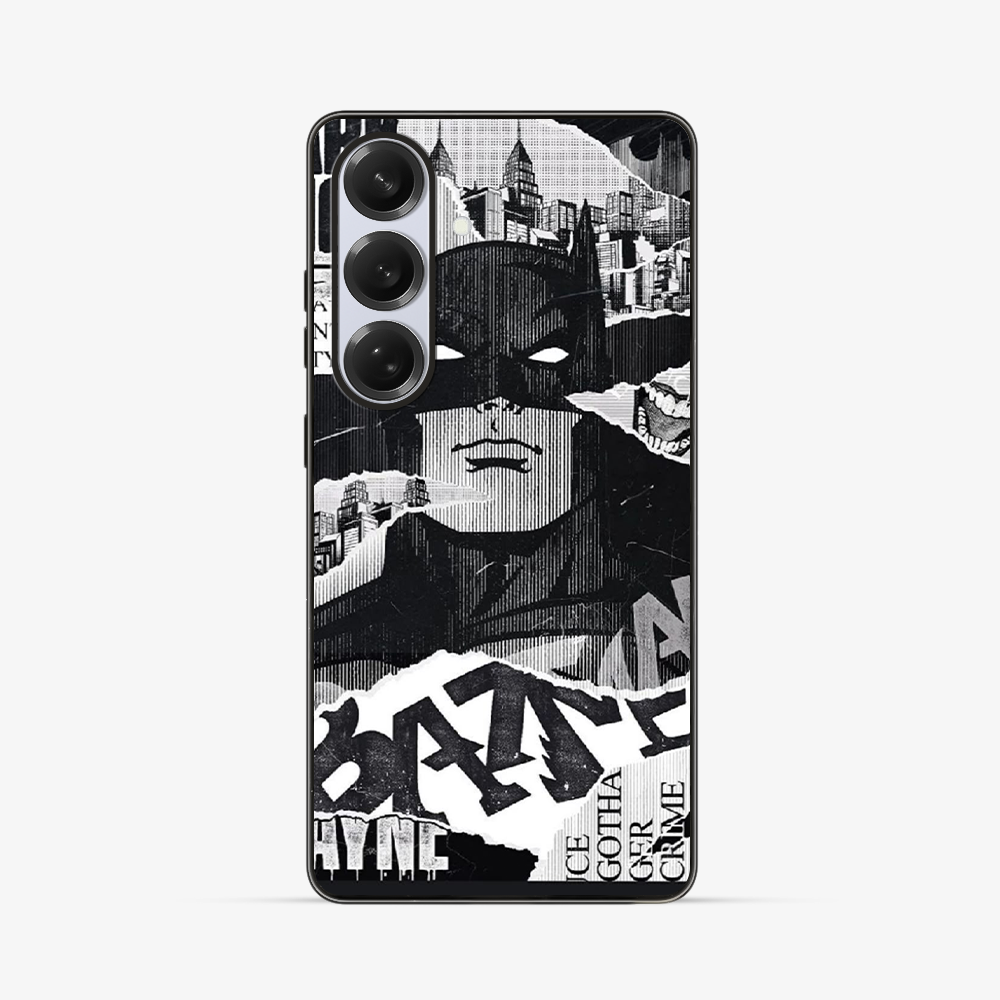 Batman City Samsung Phone Case Clear Silicone Case