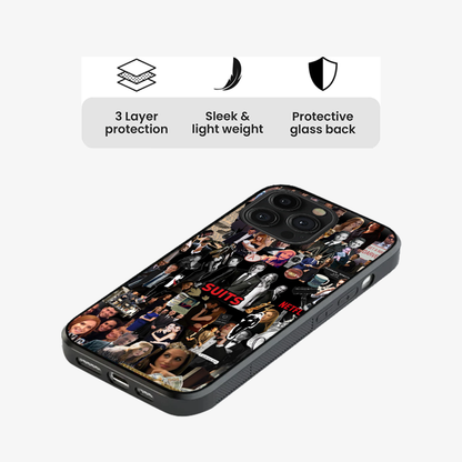 Suits Sticker Phone Case