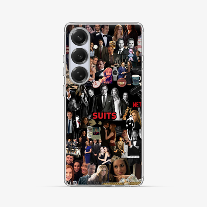Suits Sticker Samsung Phone Case Hard 2.0 Case
