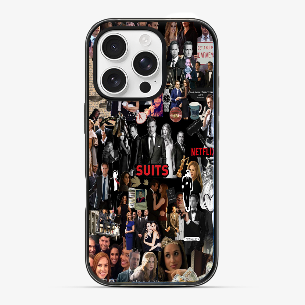 Suits Sticker Phone Case Hard 2.0 Case