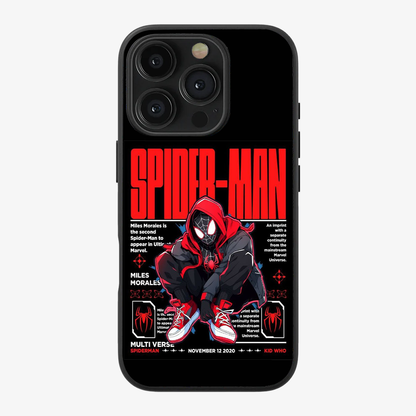 Spiderman Polariod Phone Case Clear Silicone Case