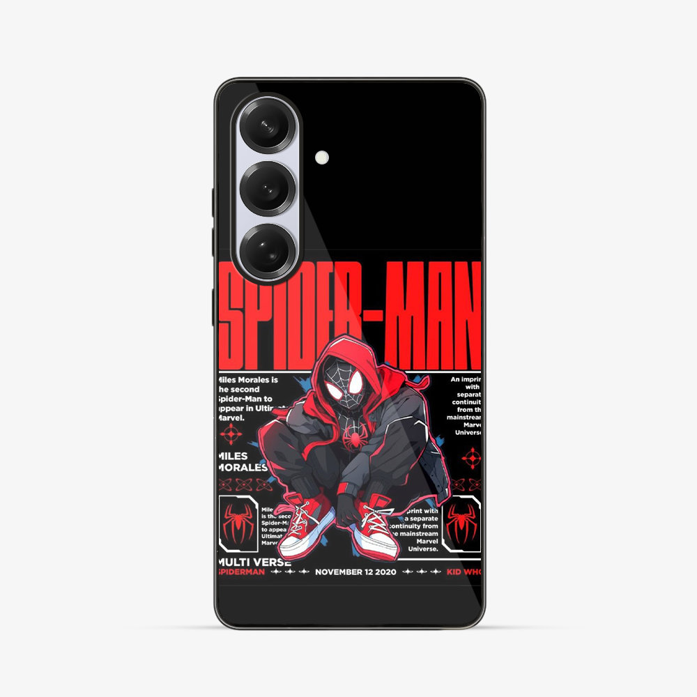 Spiderman Polariod Samsung Phone Case Glass Case
