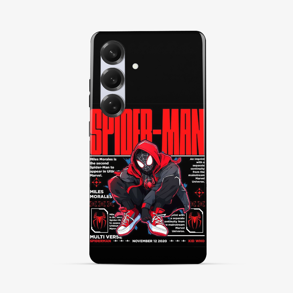 Spiderman Polariod Samsung Phone Case Tough Double Layer