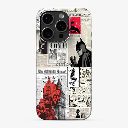 Batman Newspaper Phone Case