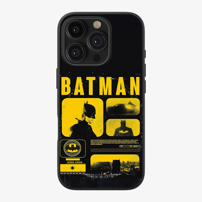 Batman Polariod Phone Case Clear Silicone Case