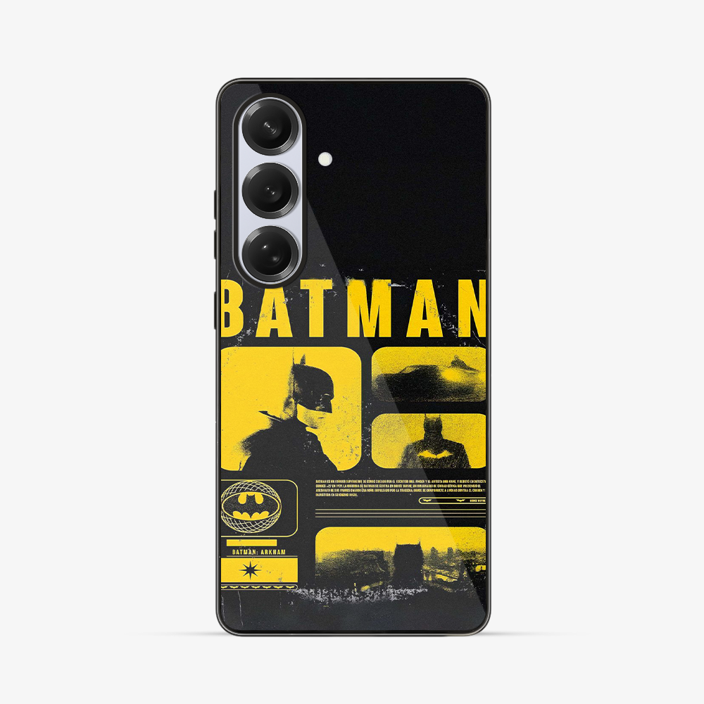 Batman Polariod Samsung Phone Case Glass Case