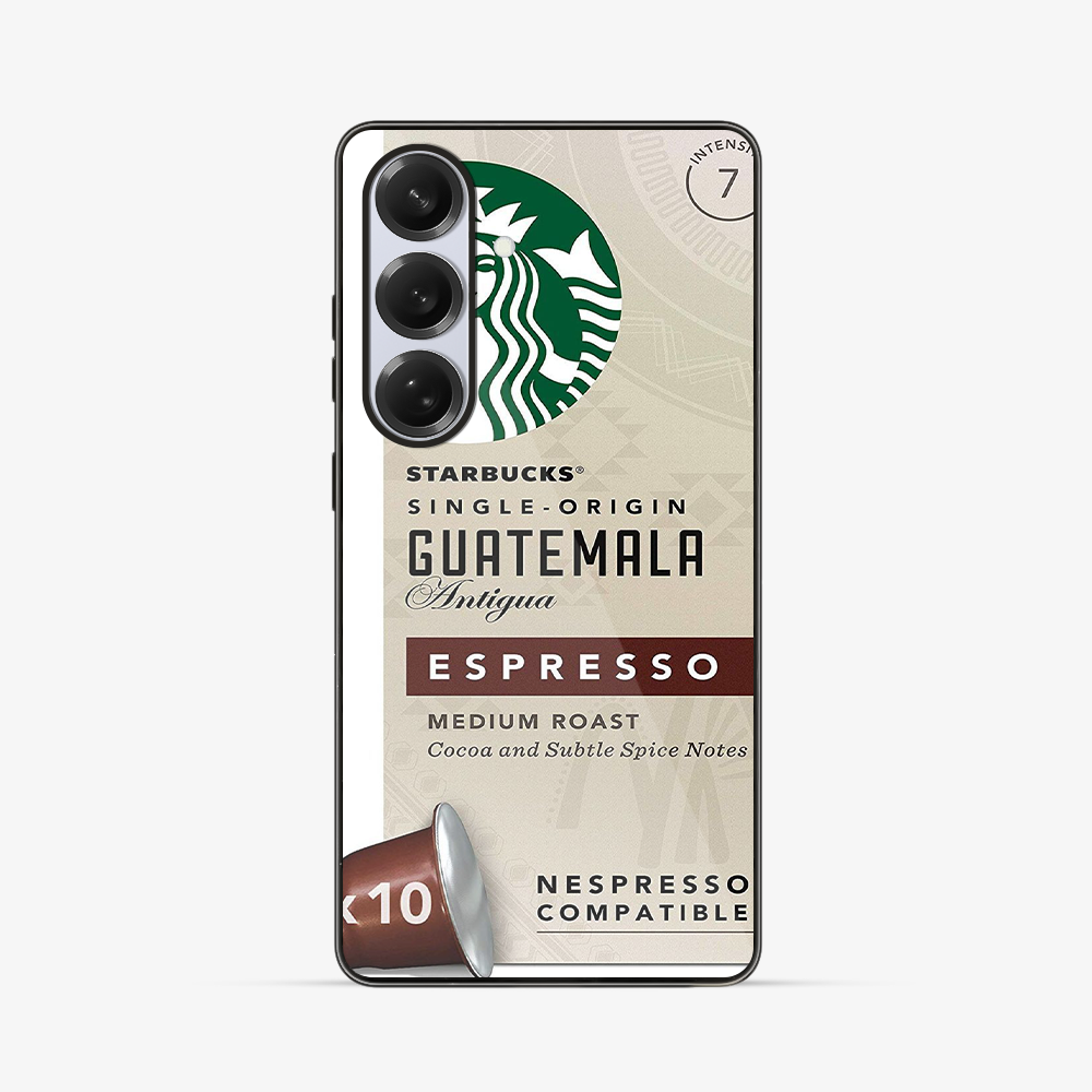 Starbucks Single Origin Samsung Phone Case Glass Case