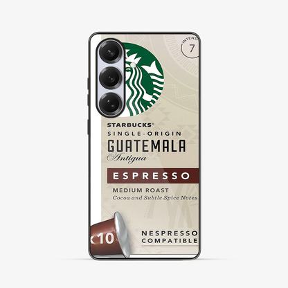 Starbucks Single Origin Samsung Phone Case Glass Case
