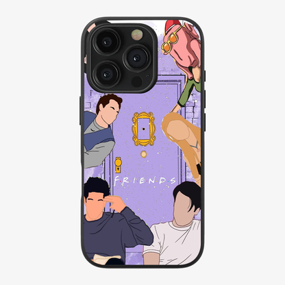 Friends Art Phone Case Clear Silicone Case