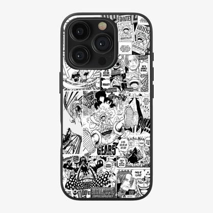 Luffy Newspaper Anime  Phone Case