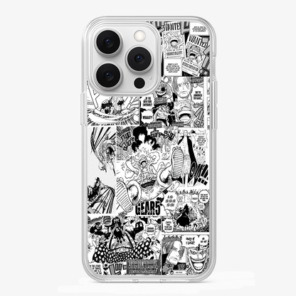 Luffy Newspaper Anime  Phone Case