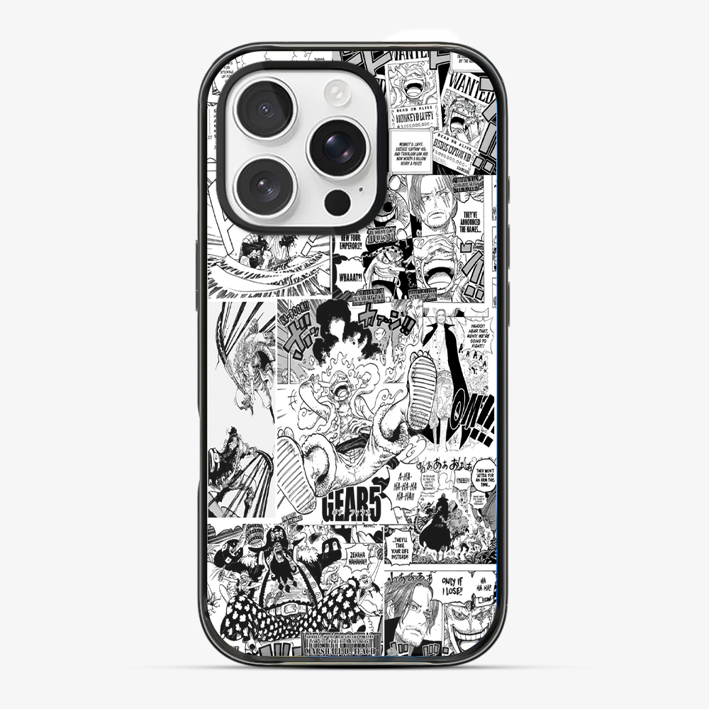 Luffy Newspaper Anime  Phone Case