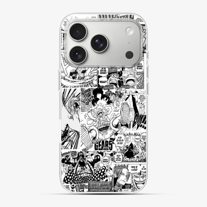 Luffy Newspaper Anime Phone Case