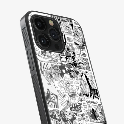 Luffy Newspaper Anime Phone Case
