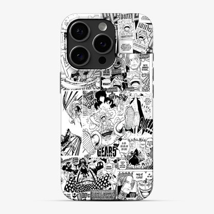 Luffy Newspaper Anime Phone Case