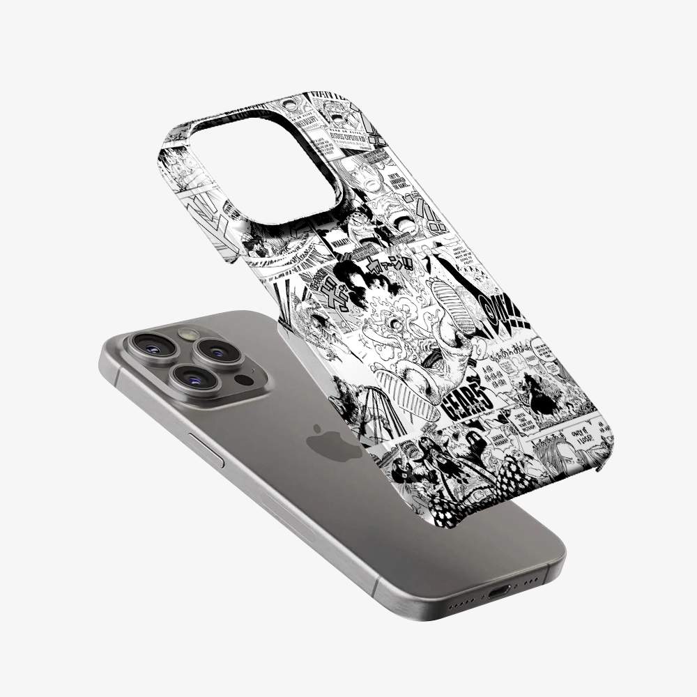 Luffy Newspaper Anime Phone Case