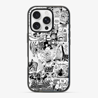 Luffy Newspaper Anime Phone Case Hard 2.0 Case