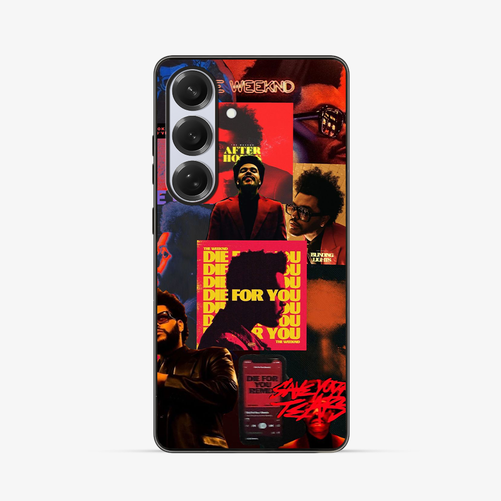 Die For You Weeknd Samsung Phone Case Clear Silicone Case