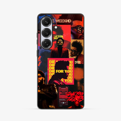 Die For You Weeknd Samsung Phone Case Clear Silicone Case