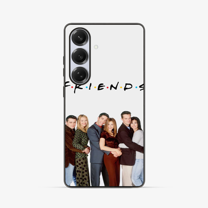 Friends Couple Samsung Phone Case Clear Silicone Case