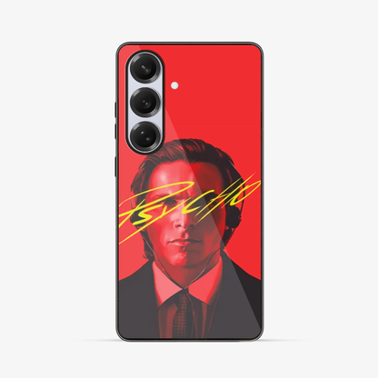 American Psycho Look Samsung Phone Case Glass Case
