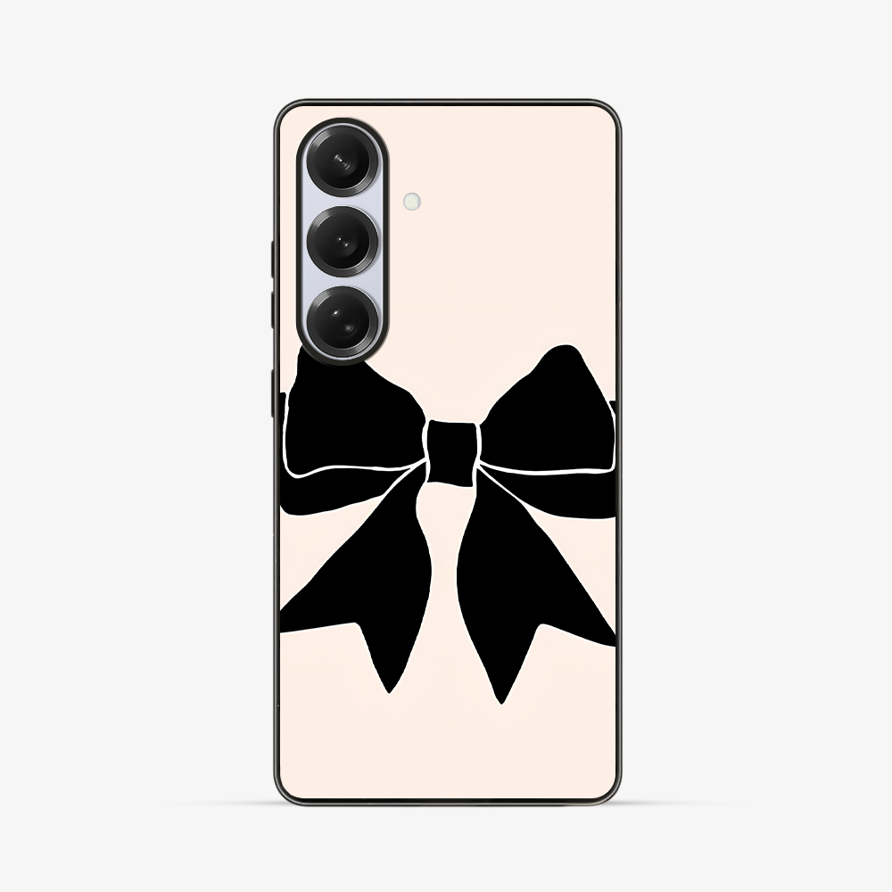 Bow Desinger Samsung Phone Case Clear Silicone Case