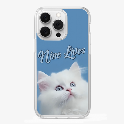 Nine Lives Cat Phone Case Glass Case