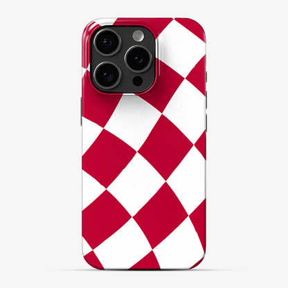 Red & White Checkered Phone Case