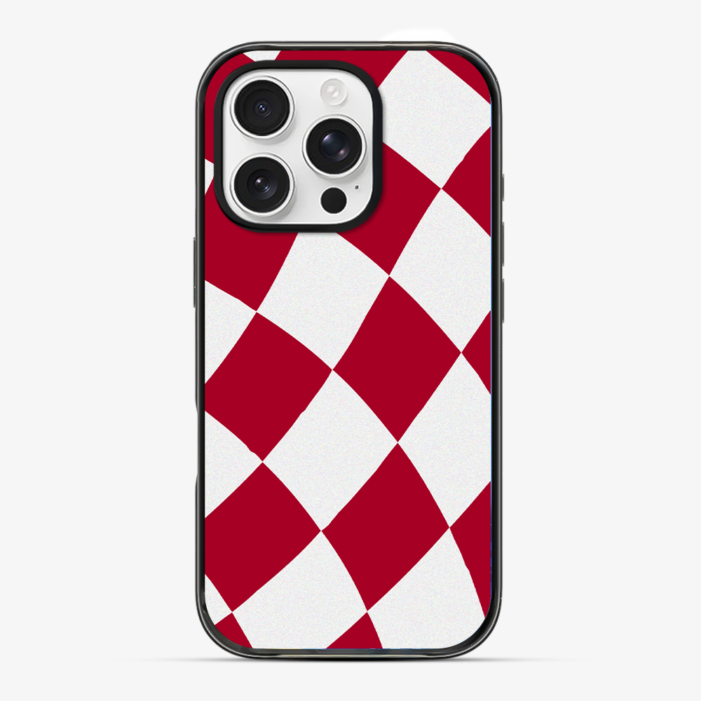 Red & White Checkered Phone Case Hard 2.0 Case