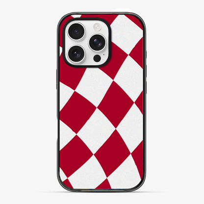 Red & White Checkered Phone Case Hard 2.0 Case