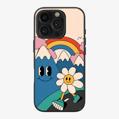 Walking Daisy Phone Case