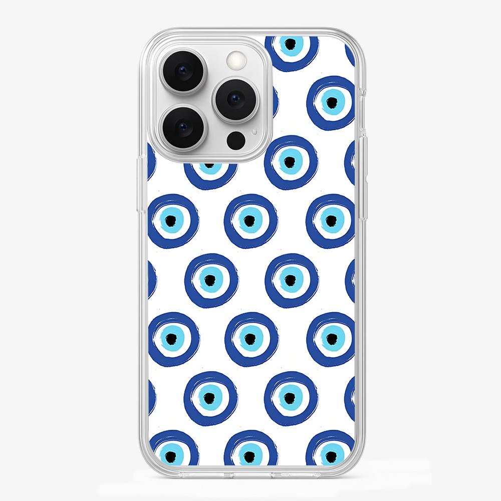 Round Evil Eye Phone Case